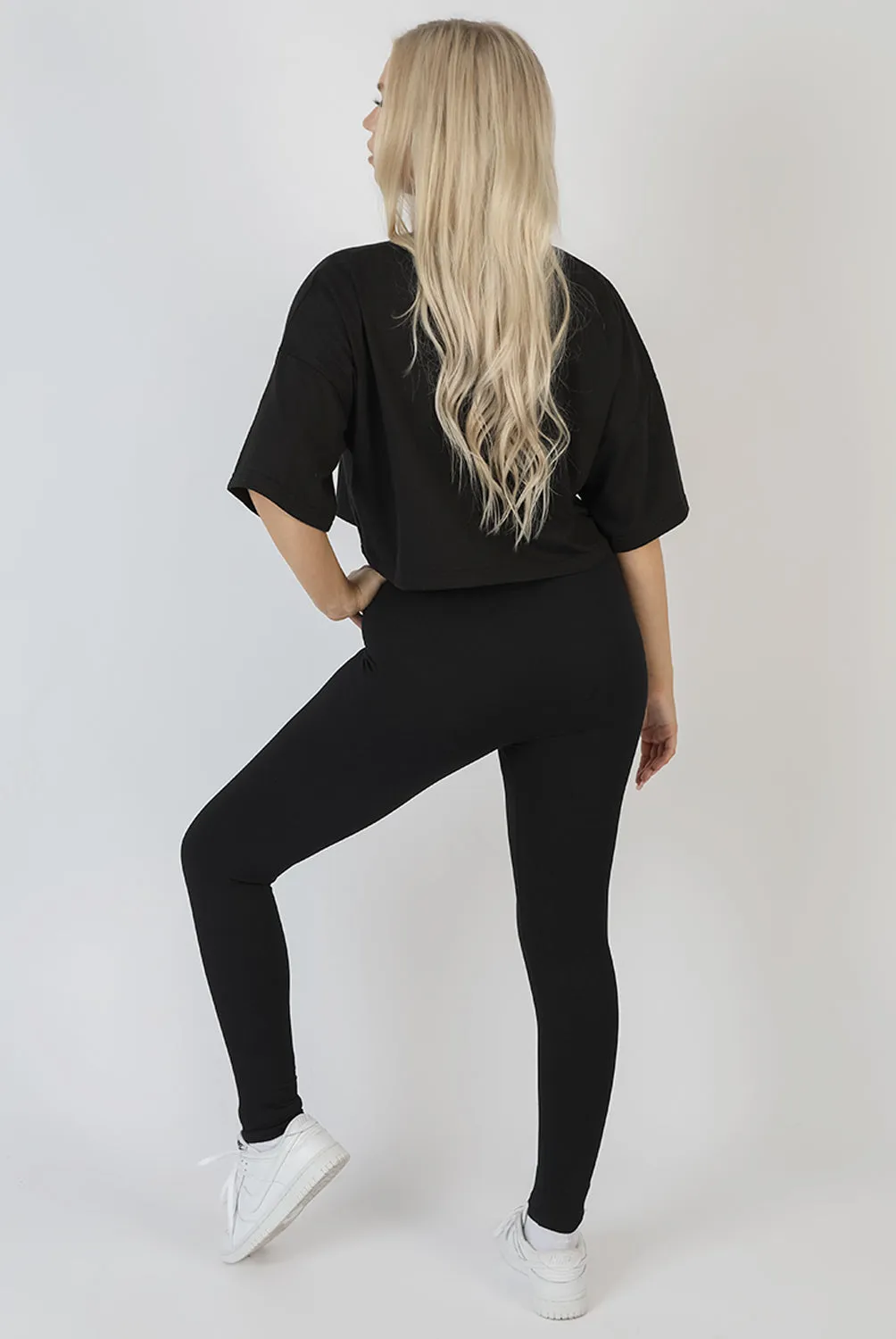 Auckland Slogan Crop Top Black sold by Public Desire product image thumbnail 4