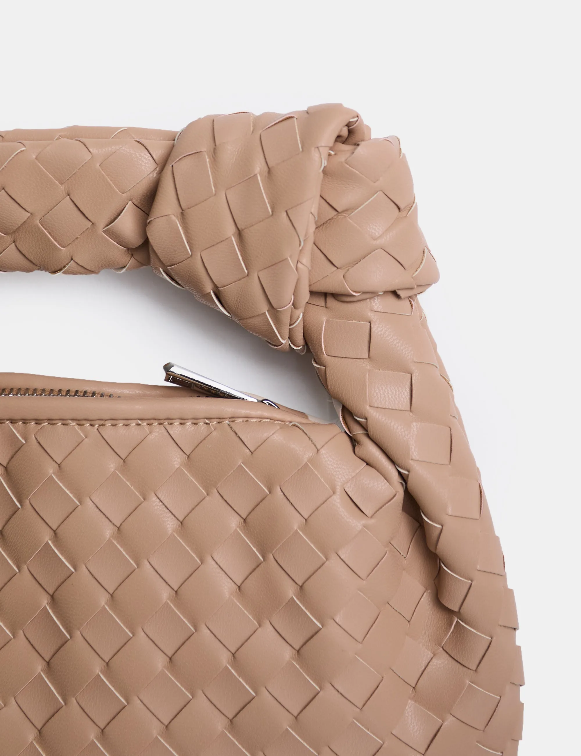 The Blame Nude Woven Pu Knot Detail Mini Pu Bag sold by Public Desire product image thumbnail 2