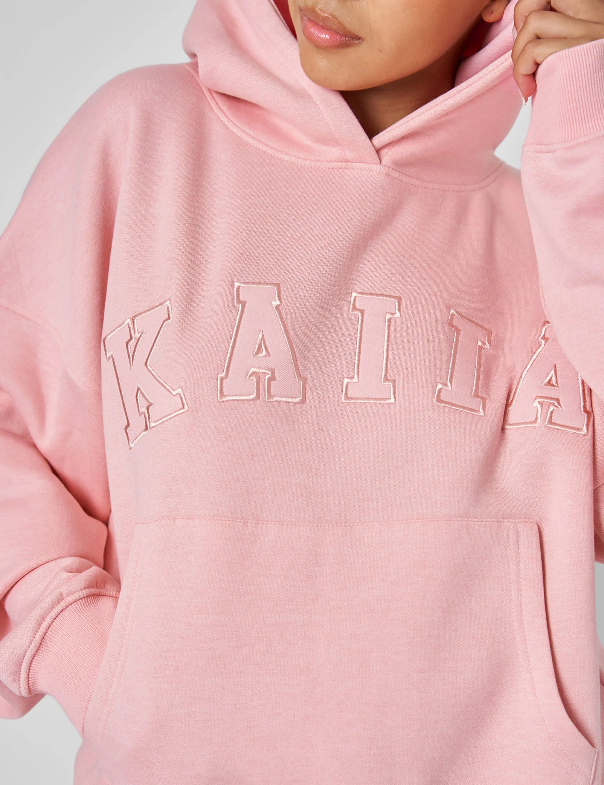 Kaiia Oversized Hoodie Pink sold by Public Desire product image thumbnail 2
