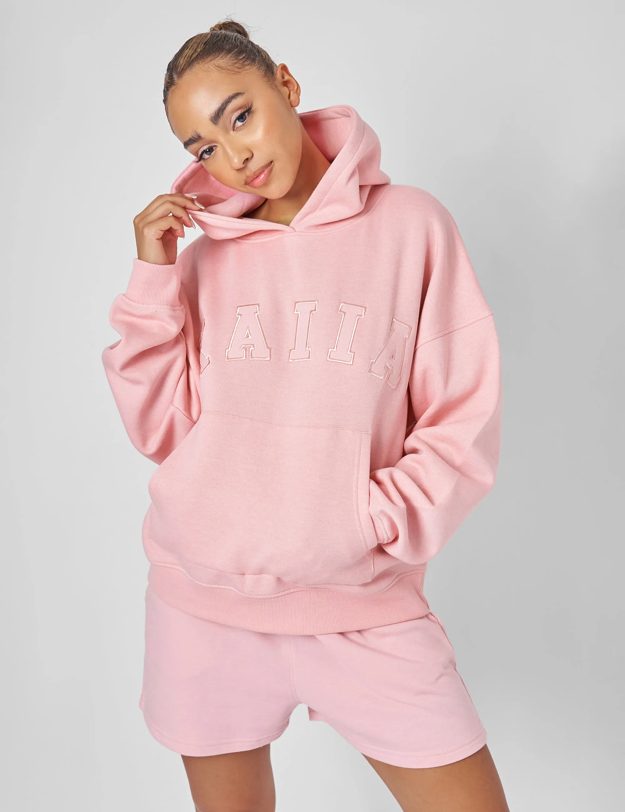 Kaiia Oversized Hoodie Pink sold by Public Desire