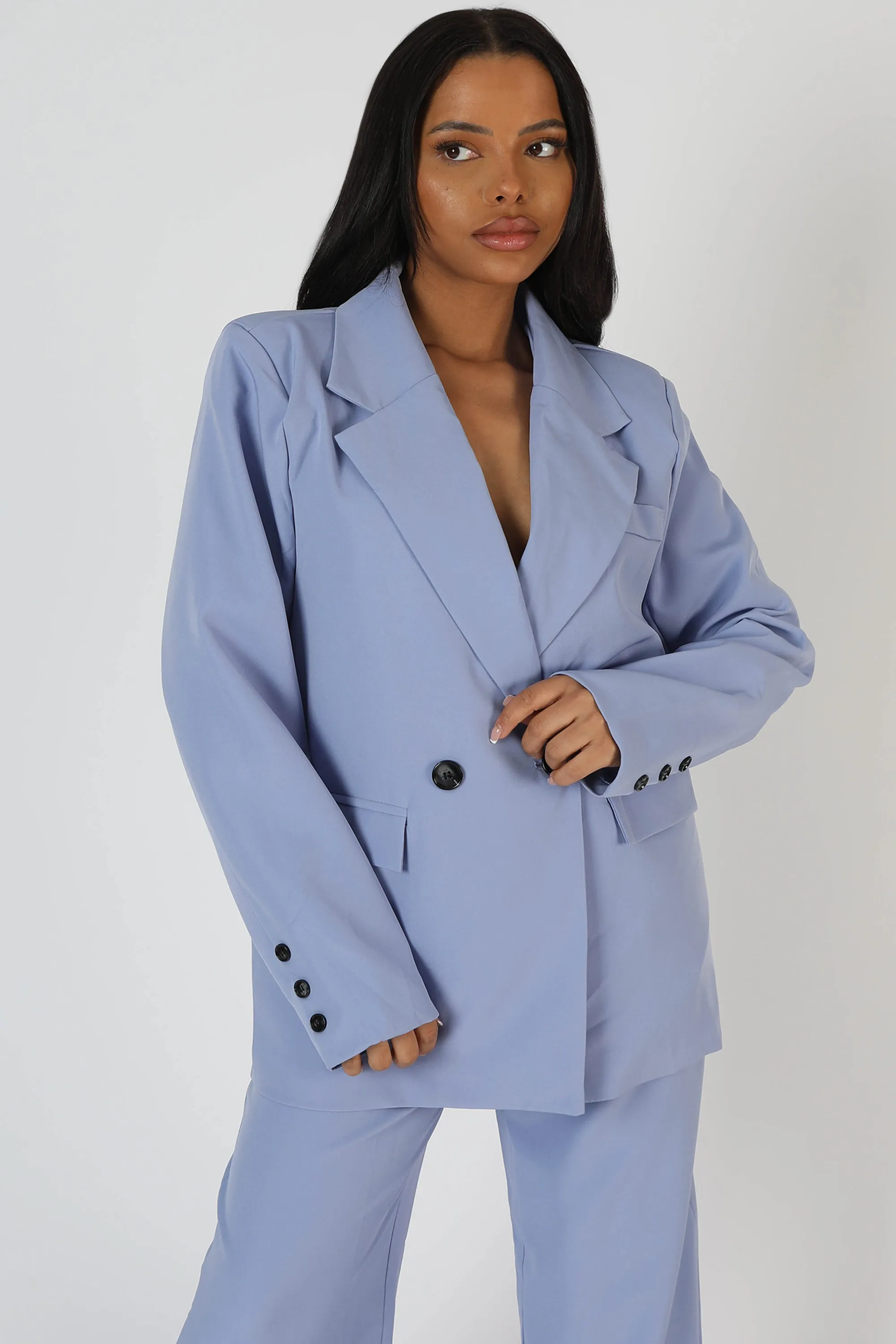 Dad Blazer Bluebell sold by Public Desire product image thumbnail 2