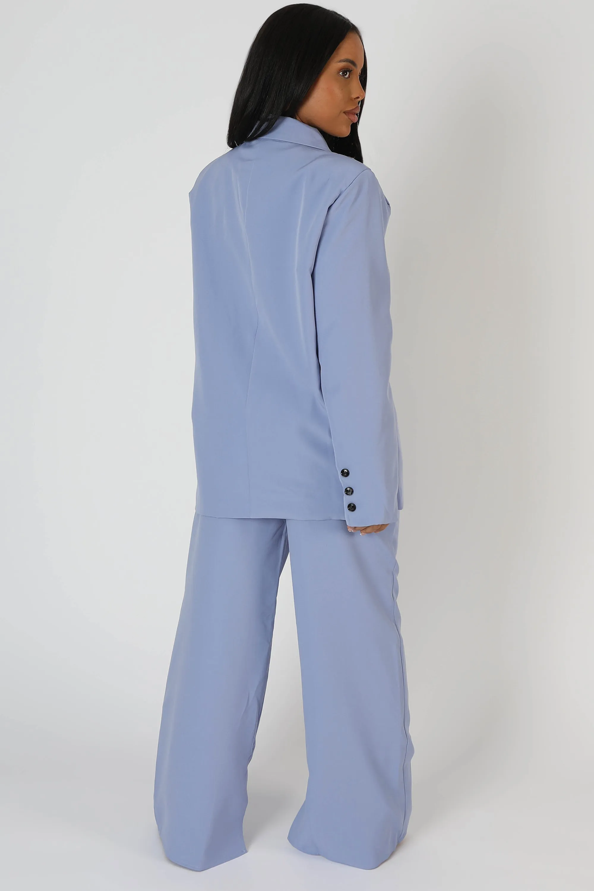 Dad Blazer Bluebell sold by Public Desire product image thumbnail 4