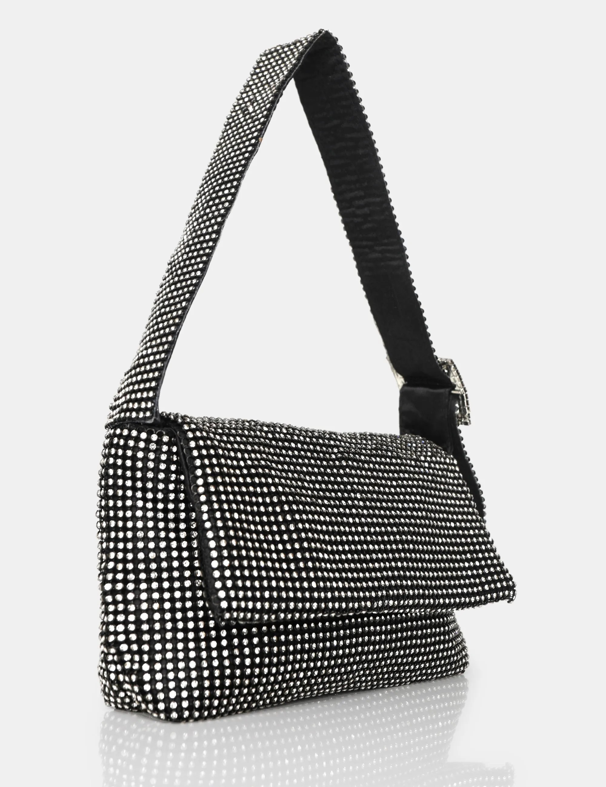The Luella Black Diamante Bag sold by Public Desire product image thumbnail 2