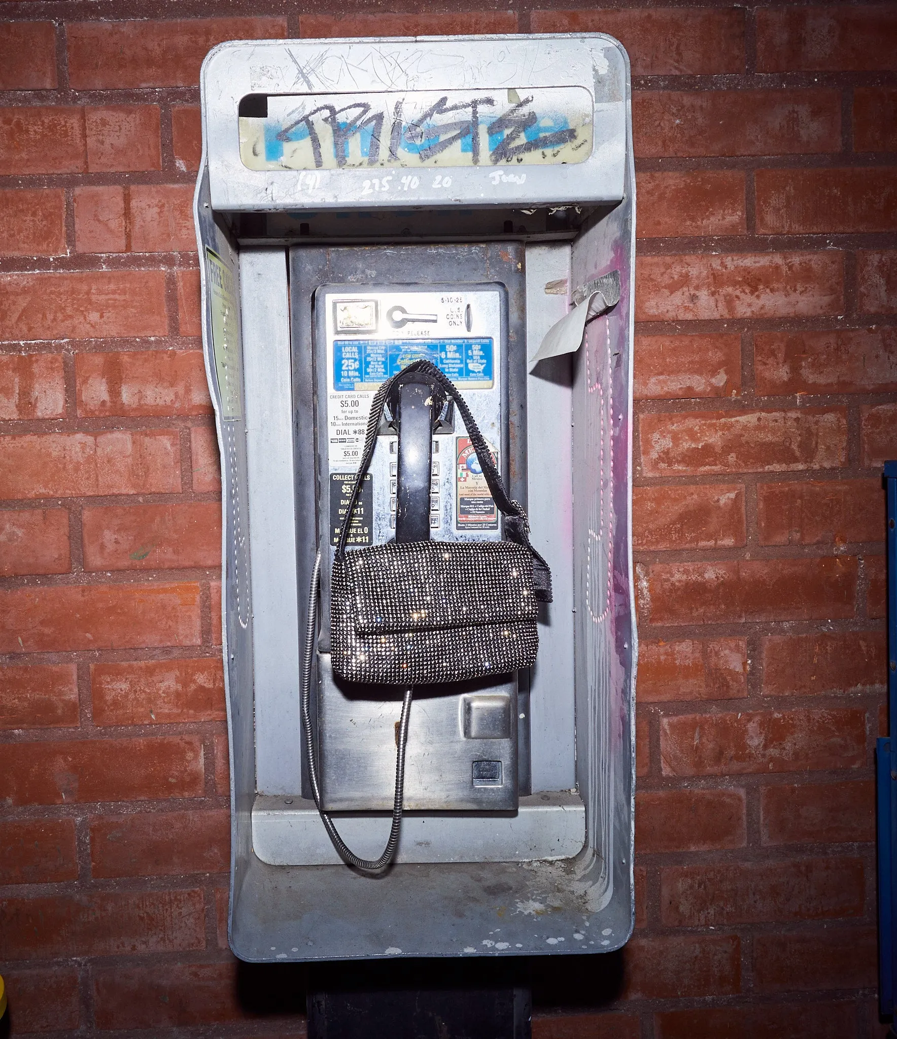 The Luella Black Diamante Bag sold by Public Desire product image thumbnail 4