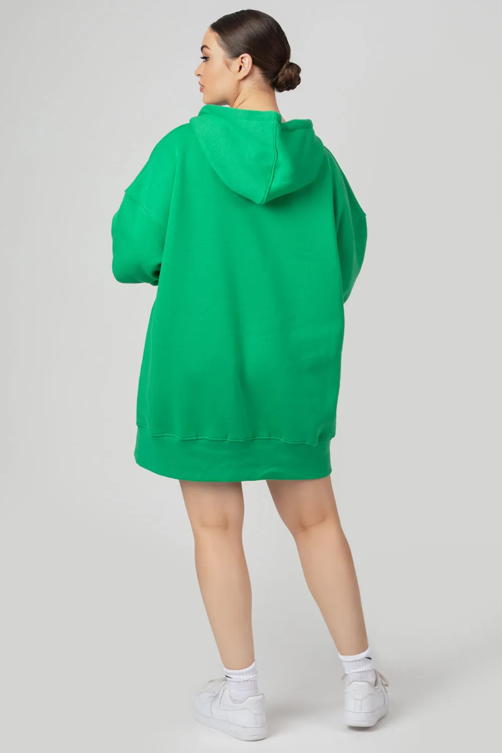 Oversized Sweat Hoodie Green sold by Public Desire product image thumbnail 4