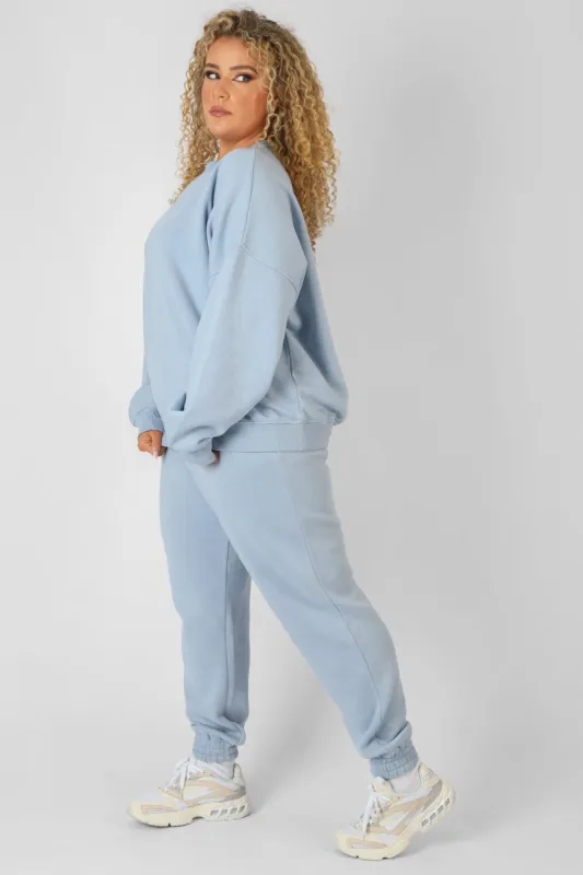 Curve Washed Kaiia 90'S Joggers Iris sold by Public Desire