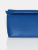 The Aria Cobalt Folded Detail Clutch Bag sold by Public Desire