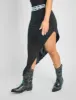 Lace Trim Midi Skirt Co-ord Black sold by Public Desire
