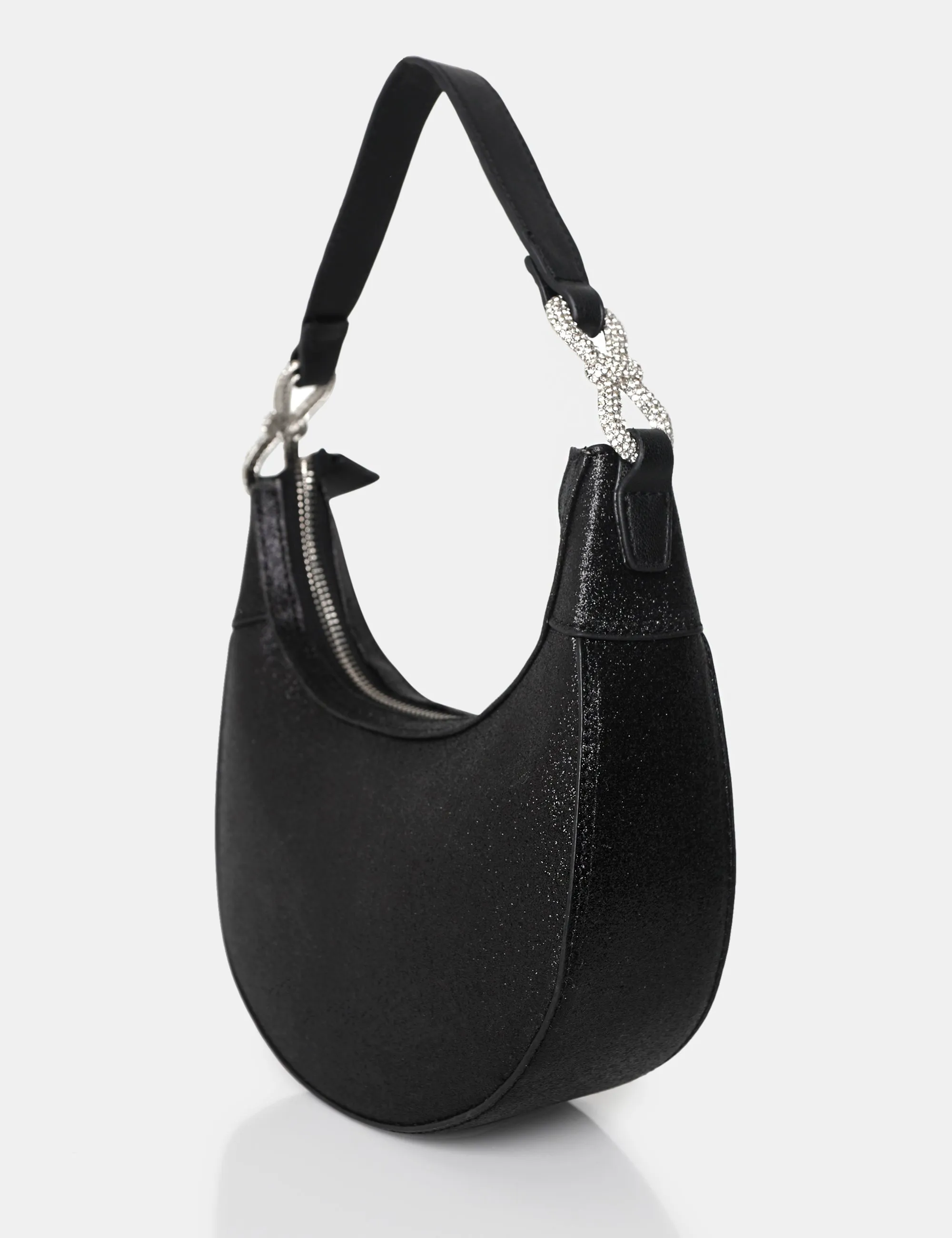 The Bam Bam Black Glitter Bag sold by Public Desire product image thumbnail 2