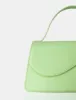 The Polly Soft Lime Croc Top Handle Mini Bag sold by Public Desire