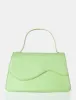 The Polly Soft Lime Croc Top Handle Mini Bag sold by Public Desire