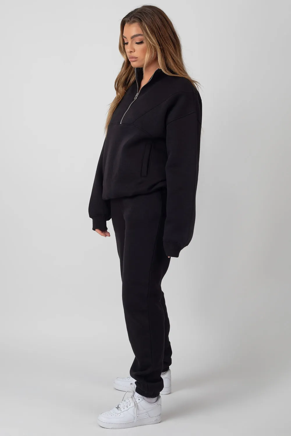 90S Oversized Joggers Black sold by Public Desire product image thumbnail 3