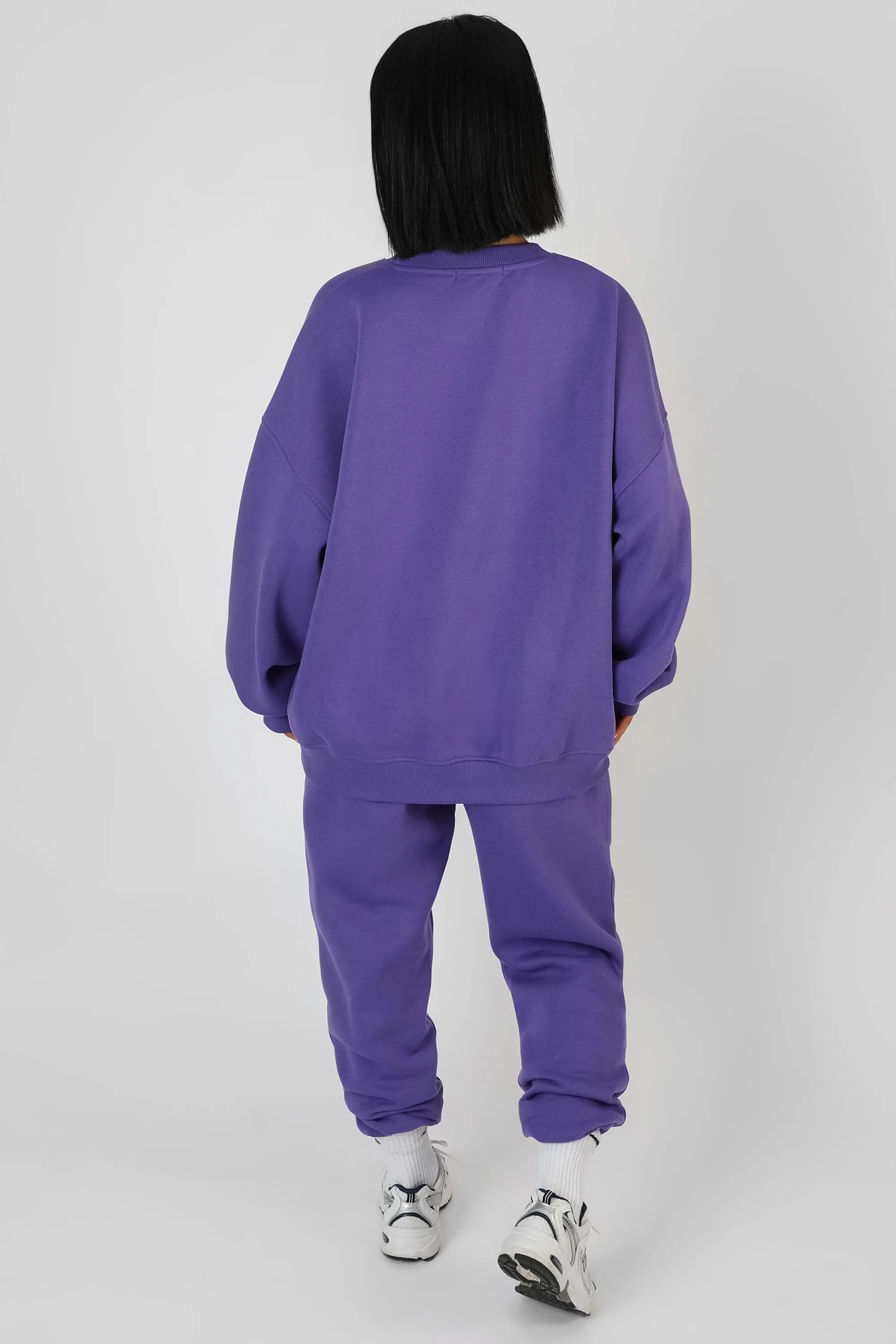 Embroidered Slogan 90'S Jogger Purple sold by Public Desire product image thumbnail 4