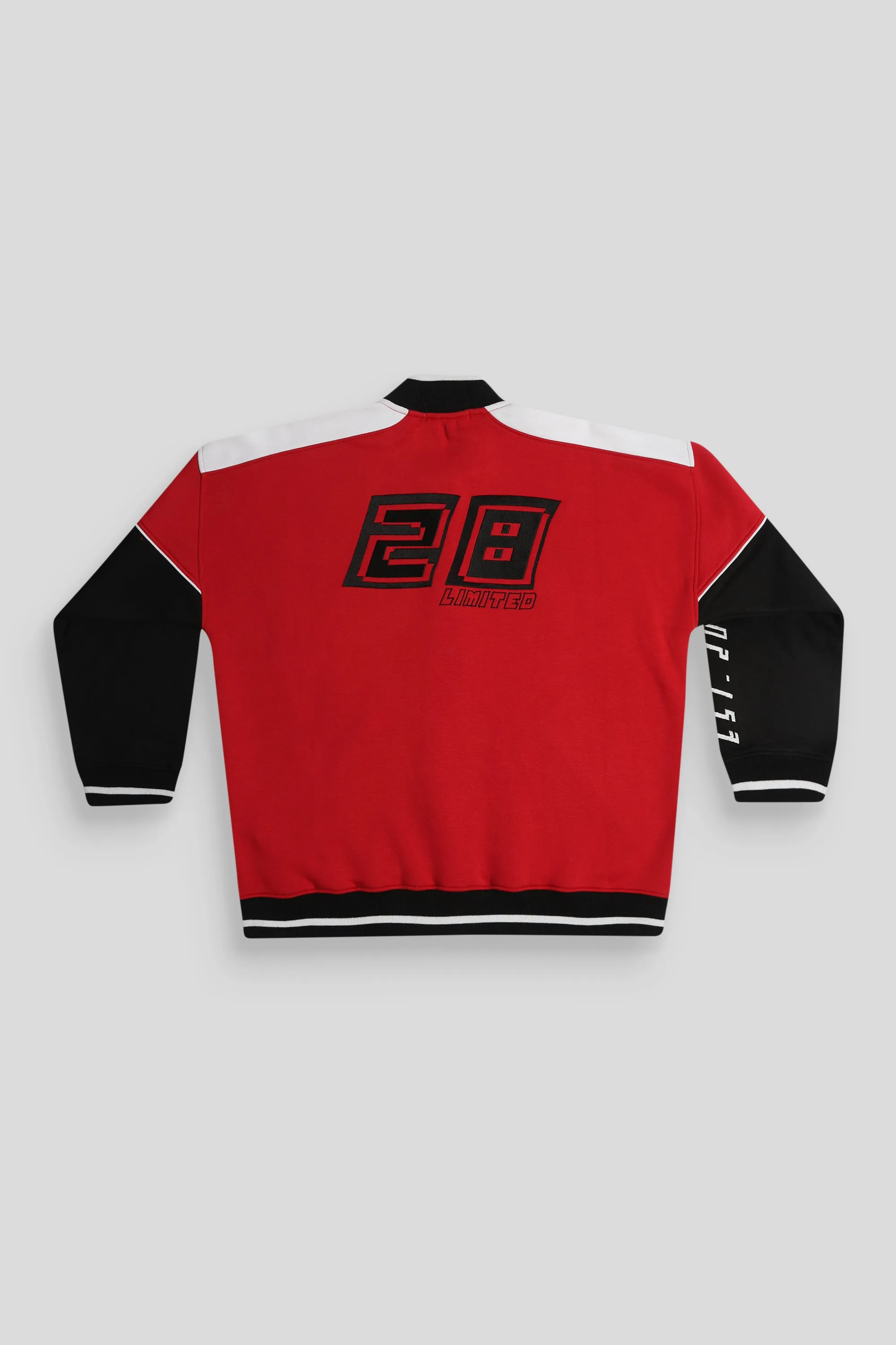 Motocross Bomber Jacket Red sold by Public Desire product image thumbnail 2