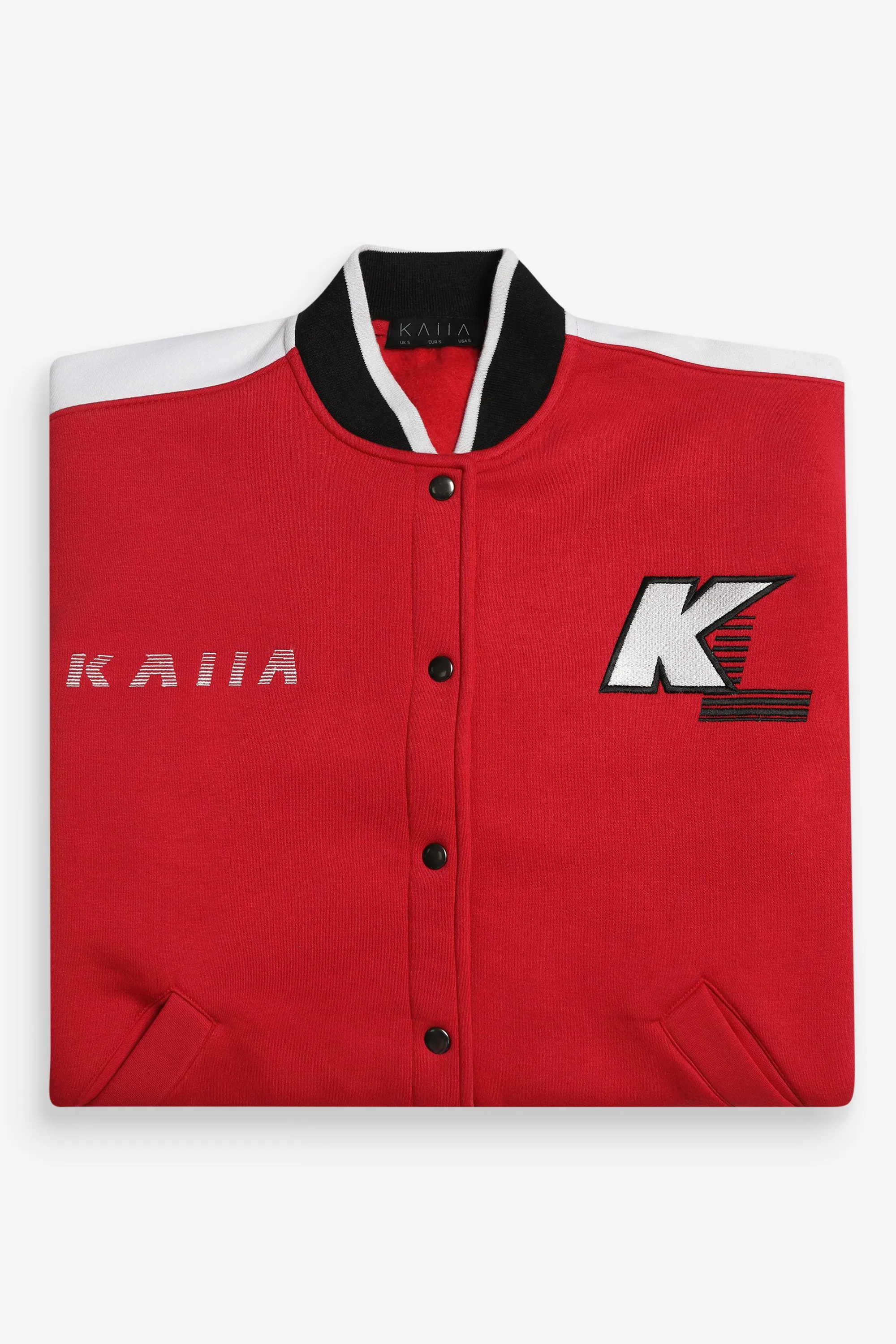 Motocross Bomber Jacket Red sold by Public Desire product image thumbnail 3