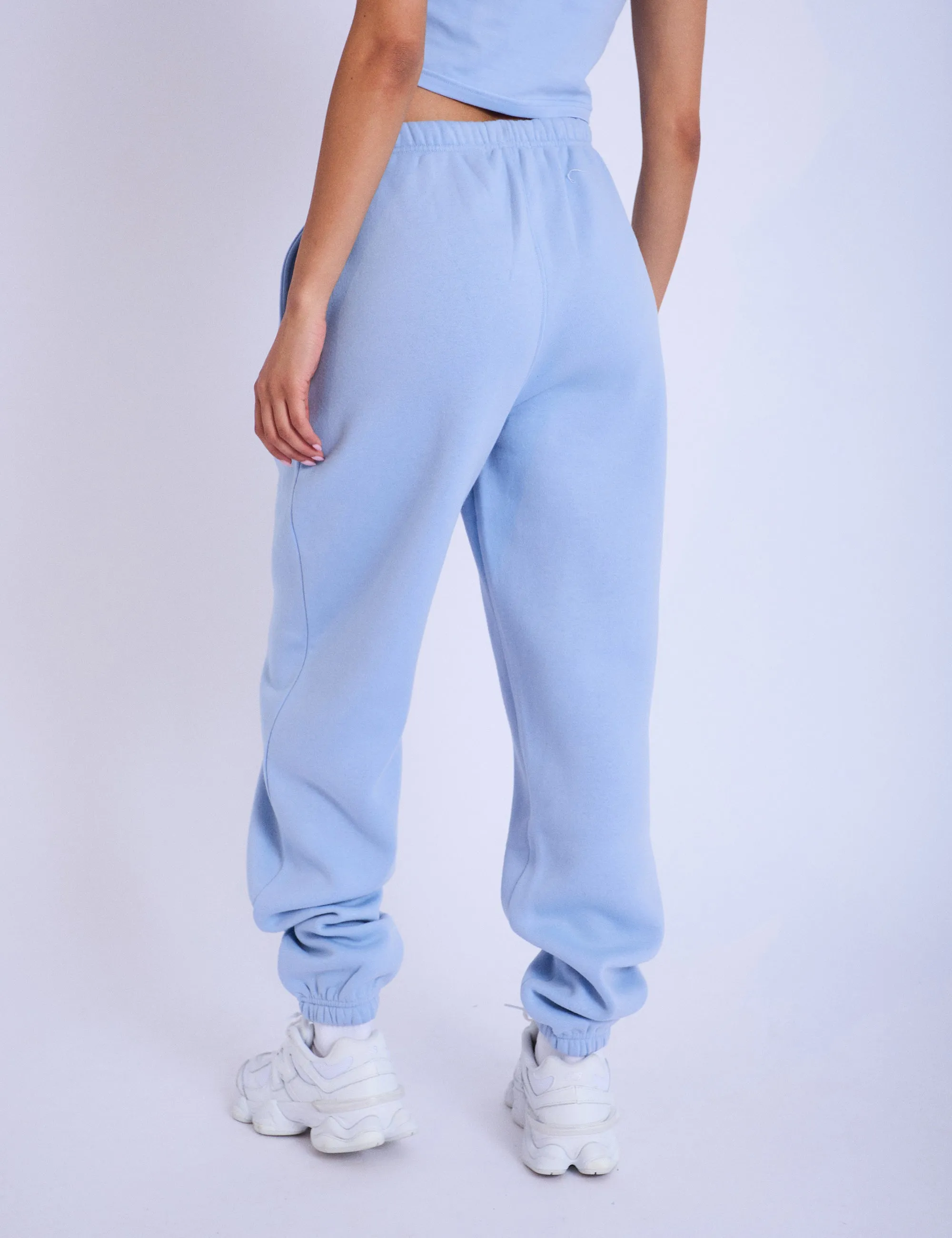 Kaiia Logo Cuffed Joggers Light Blue sold by Public Desire product image thumbnail 3