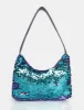 The Zane Purple Sequin Shoulder Bag sold by Public Desire