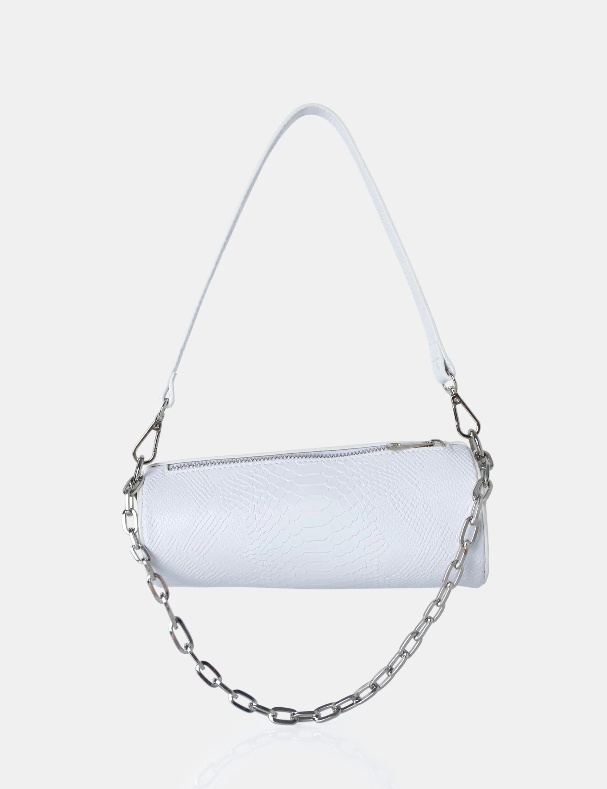 The Claudia White Croc Shoulder Bag sold by Public Desire product image thumbnail 3