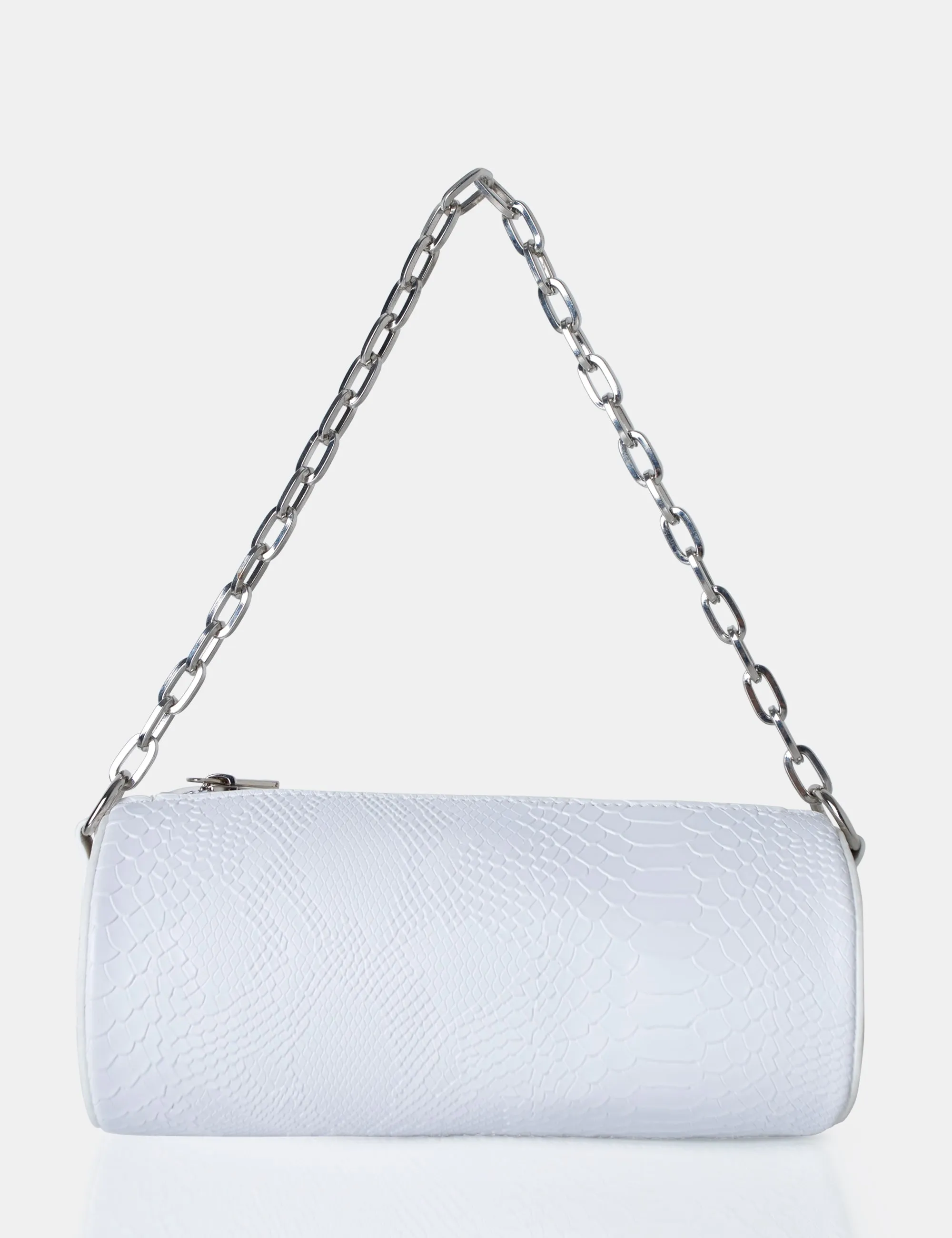 The Claudia White Croc Shoulder Bag sold by Public Desire
