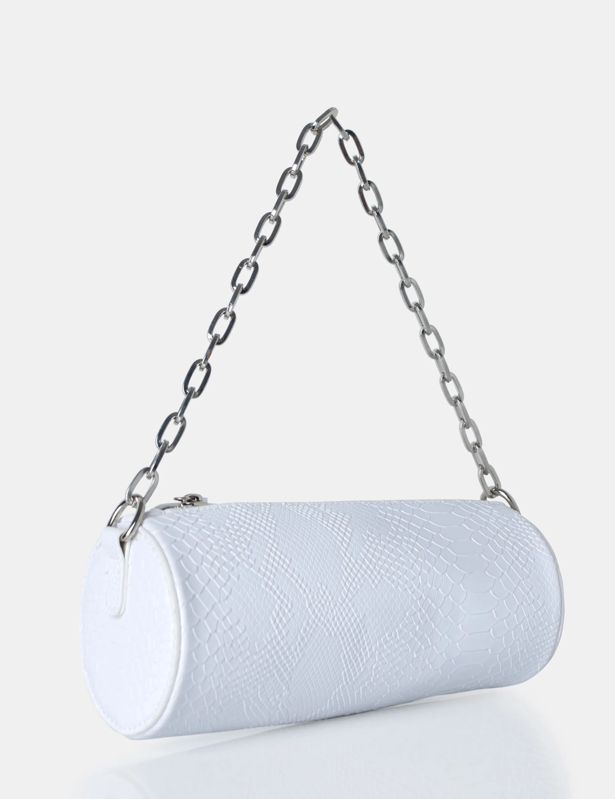 The Claudia White Croc Shoulder Bag sold by Public Desire product image thumbnail 2