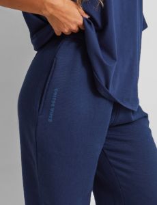 Kaiia Design Relaxed Fit Cuffed Joggers Navy sold by Public Desire