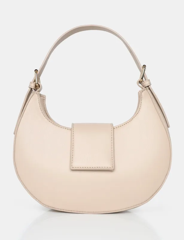 The Irie Stone PU Circular Buckle Strap Grab Bag sold by Public Desire