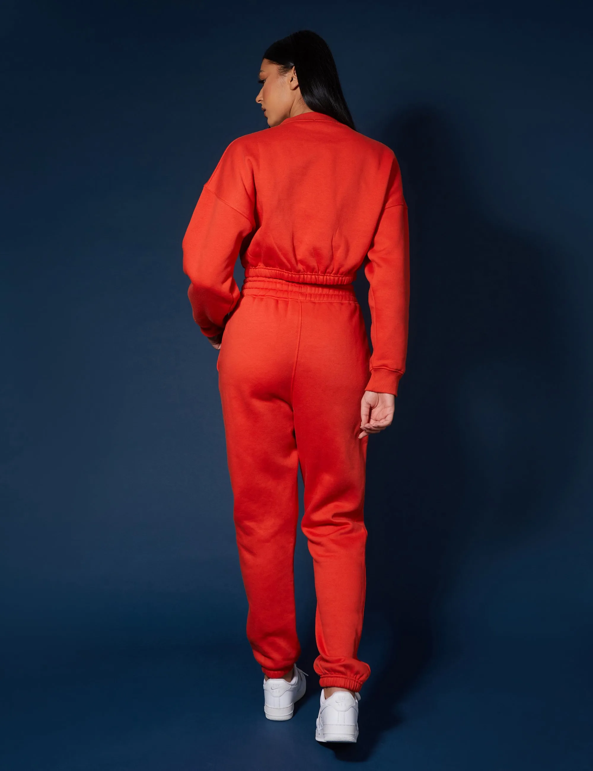 Varsity Tonal Sweatshirt Flame Red sold by Public Desire product image thumbnail 5