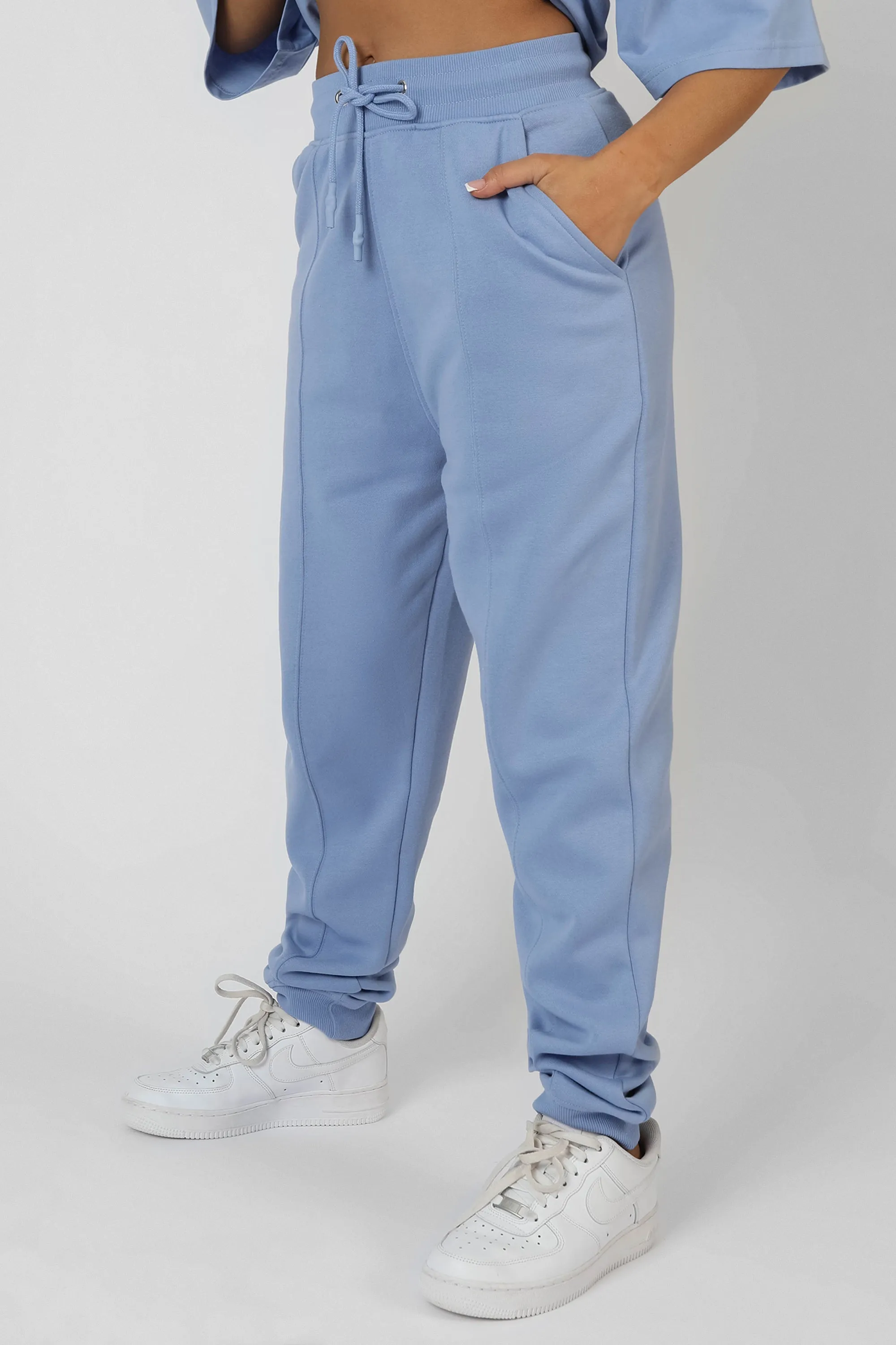 Seam Front Joggers Bluebell sold by Public Desire product image thumbnail 2