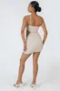 Asymmetric Cutout Waist Strappy Mini Dress sold by Public Desire