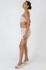 Asymmetric Cutout Waist Strappy Mini Dress sold by Public Desire