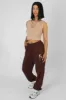 V Neck Sleeveless Ribbed Crop Top Camel sold by Public Desire