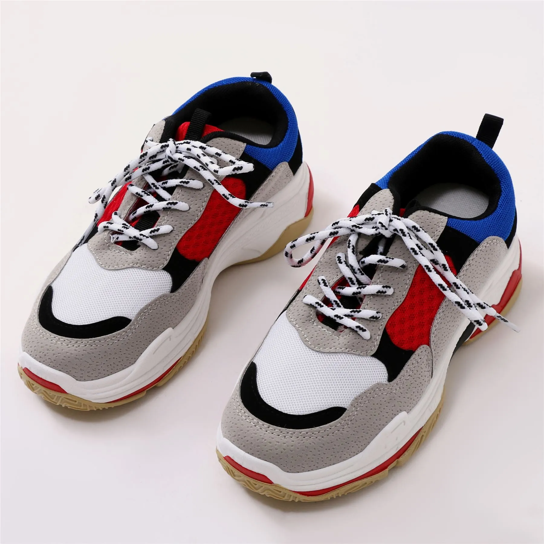 Revival Chunky Trainers in Red sold by Public Desire product image thumbnail 3