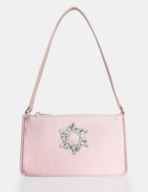 The Elizabeth Baby Pink Grab Bag sold by Public Desire