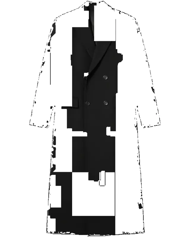 STEINWAY DOUBLE FACE COAT made by Public School