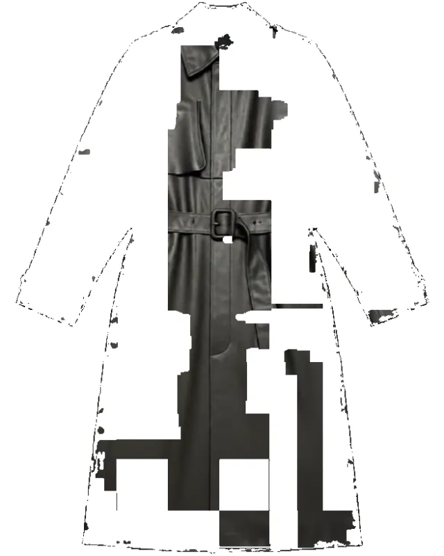 LAFAYETTE LEATHER TRENCH made by Public School