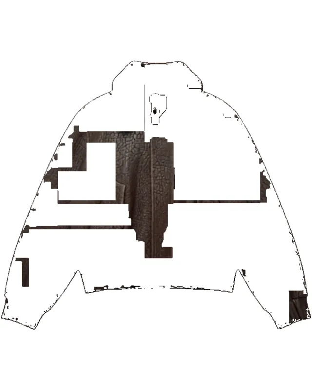 FULTON LEATHER BOMBER made by Public School