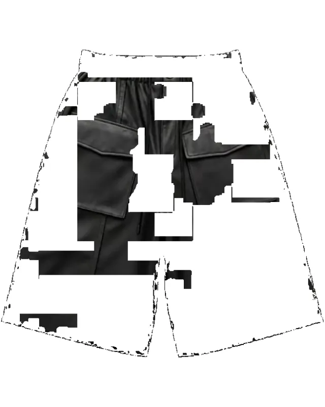 CLINTON LEATHER SHORT made by Public School