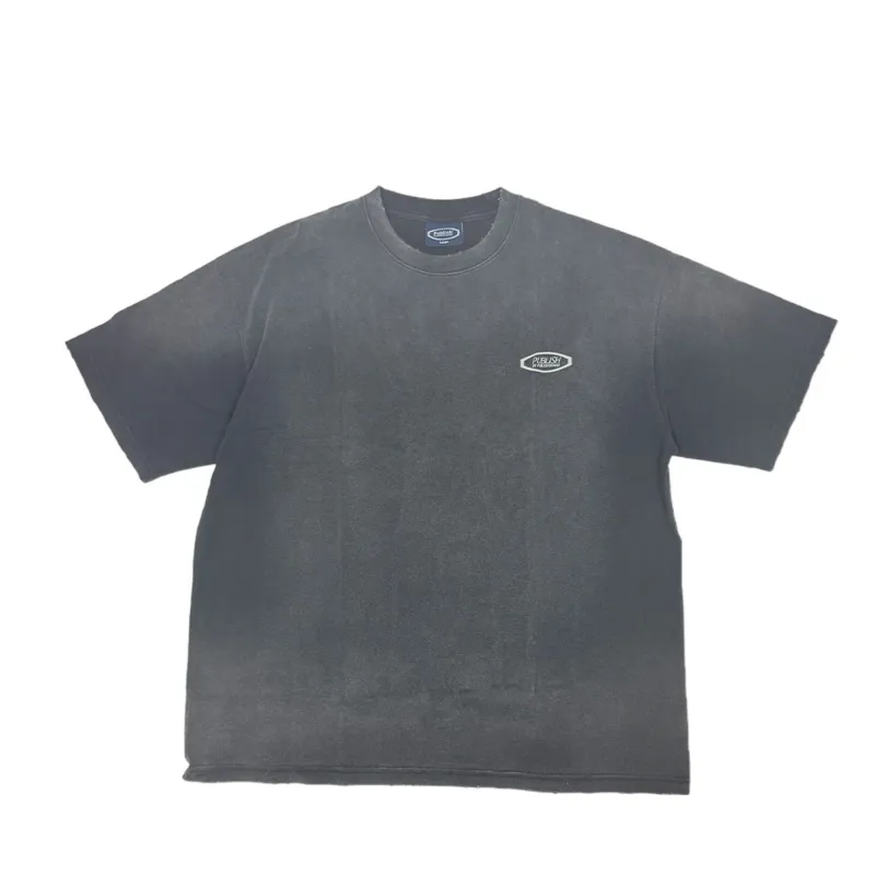 PB Monkey Washed Tee Oversized - Black sold by Publish
