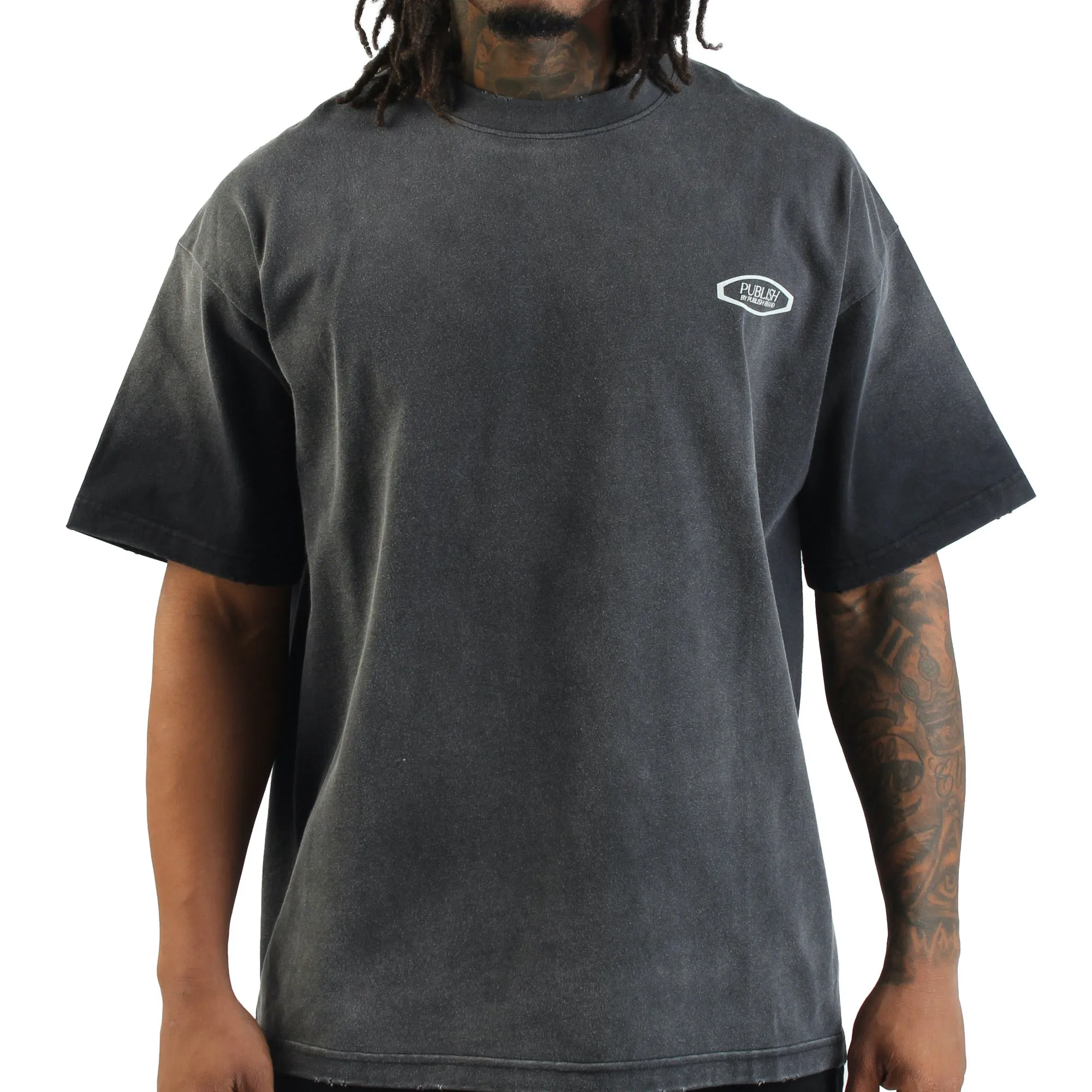 PB Monkey Washed Tee Oversized - Black sold by Publish product image thumbnail 2