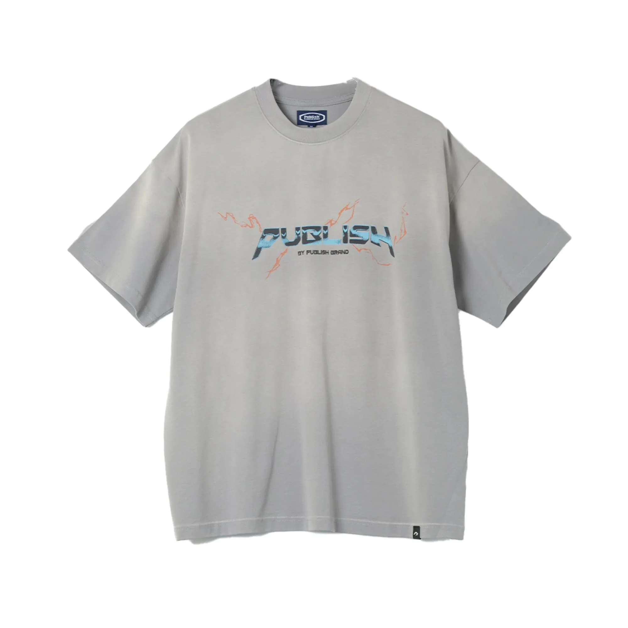 Thunder Monkey Washed Tee Oversized - Grey sold by Publish