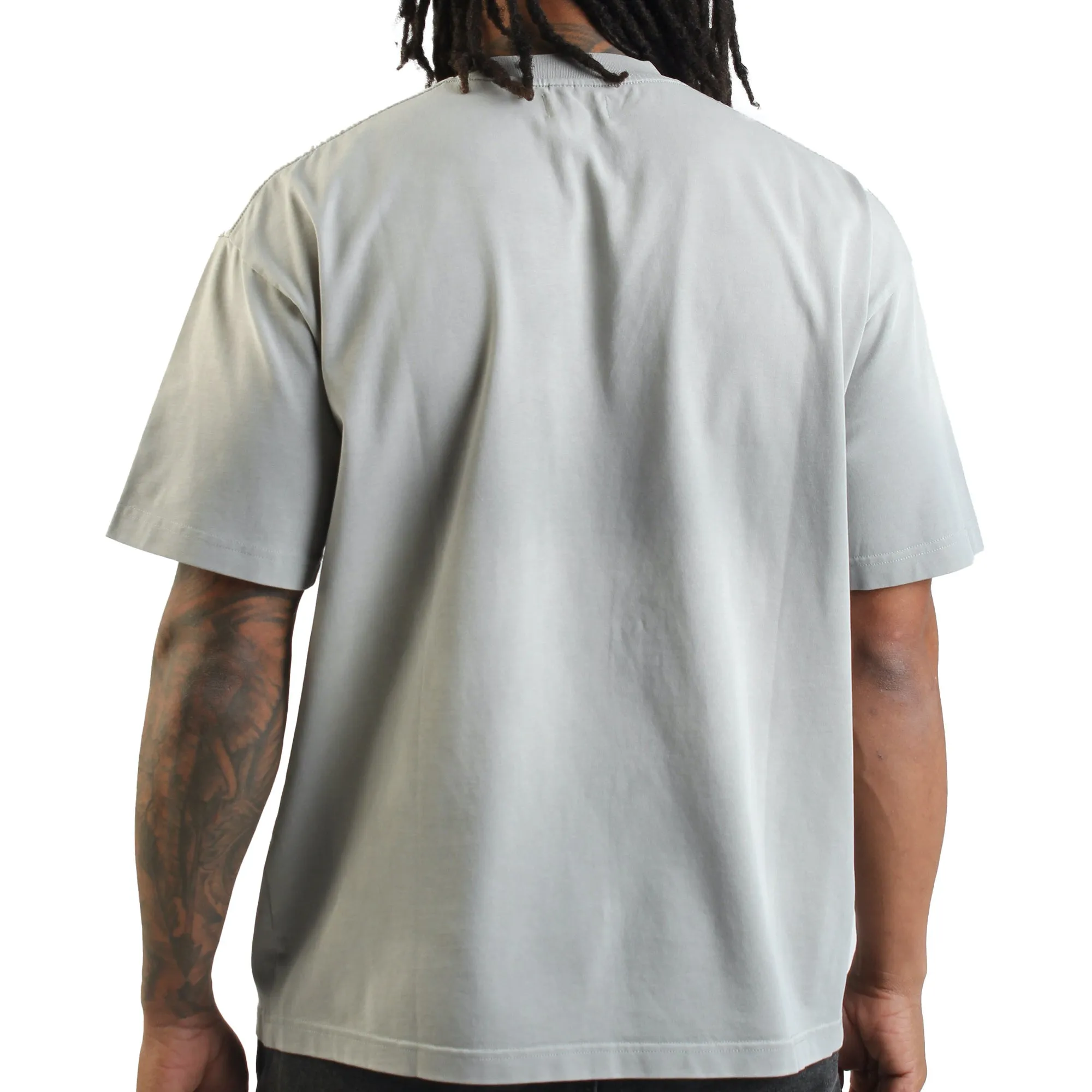 Bark Load Monkey Washed Tee Oversized - Grey sold by Publish product image thumbnail 3