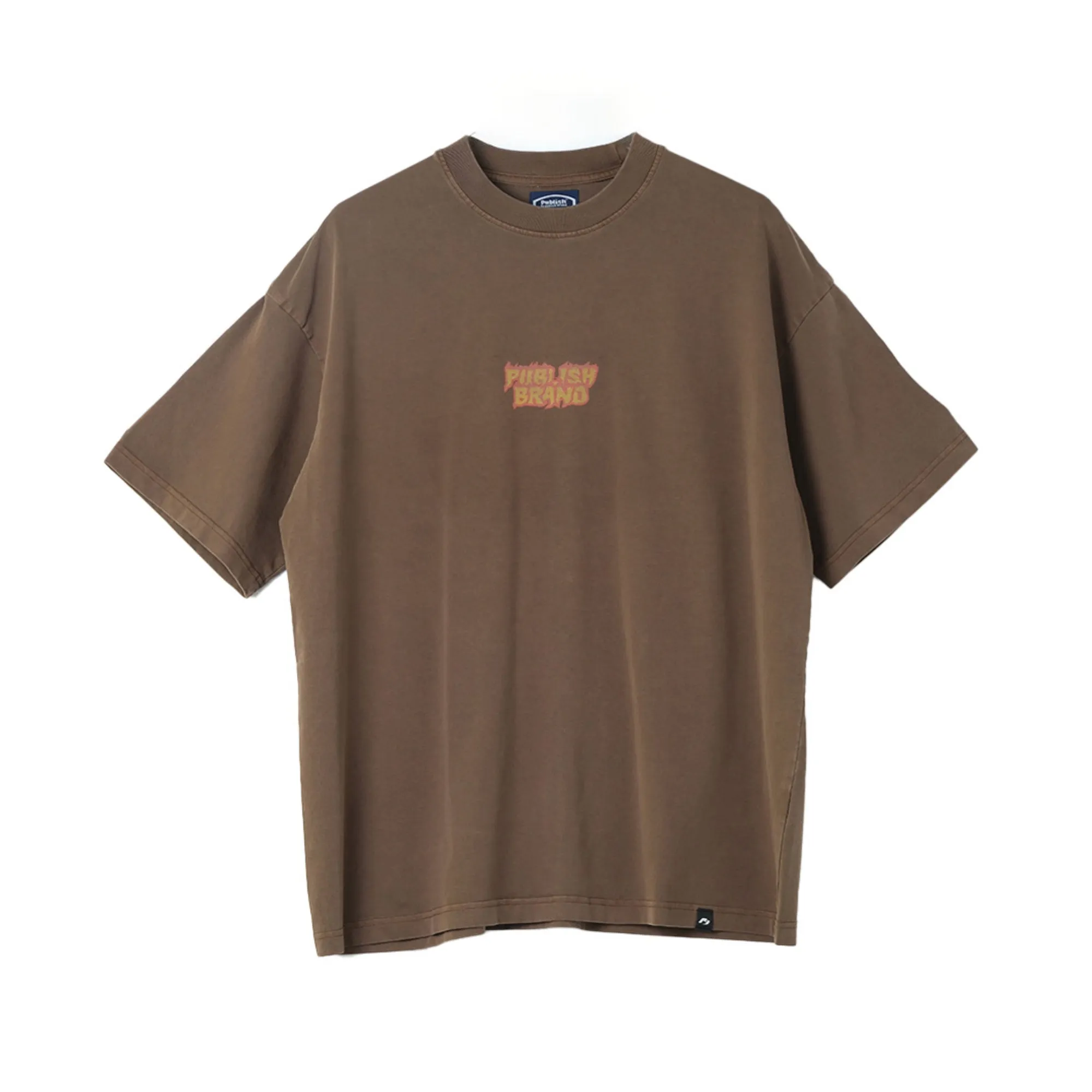 Stop Barking Monkey Washed Tee Oversized - Brown sold by Publish