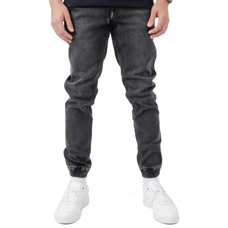 Sprinter Denim Jogger - Black made by Publish