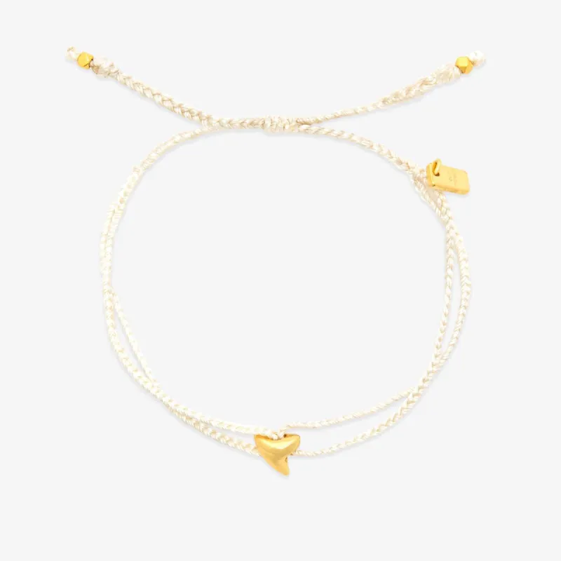 Dainty Shark Tooth Charm Bracelet sold by Pura Vida