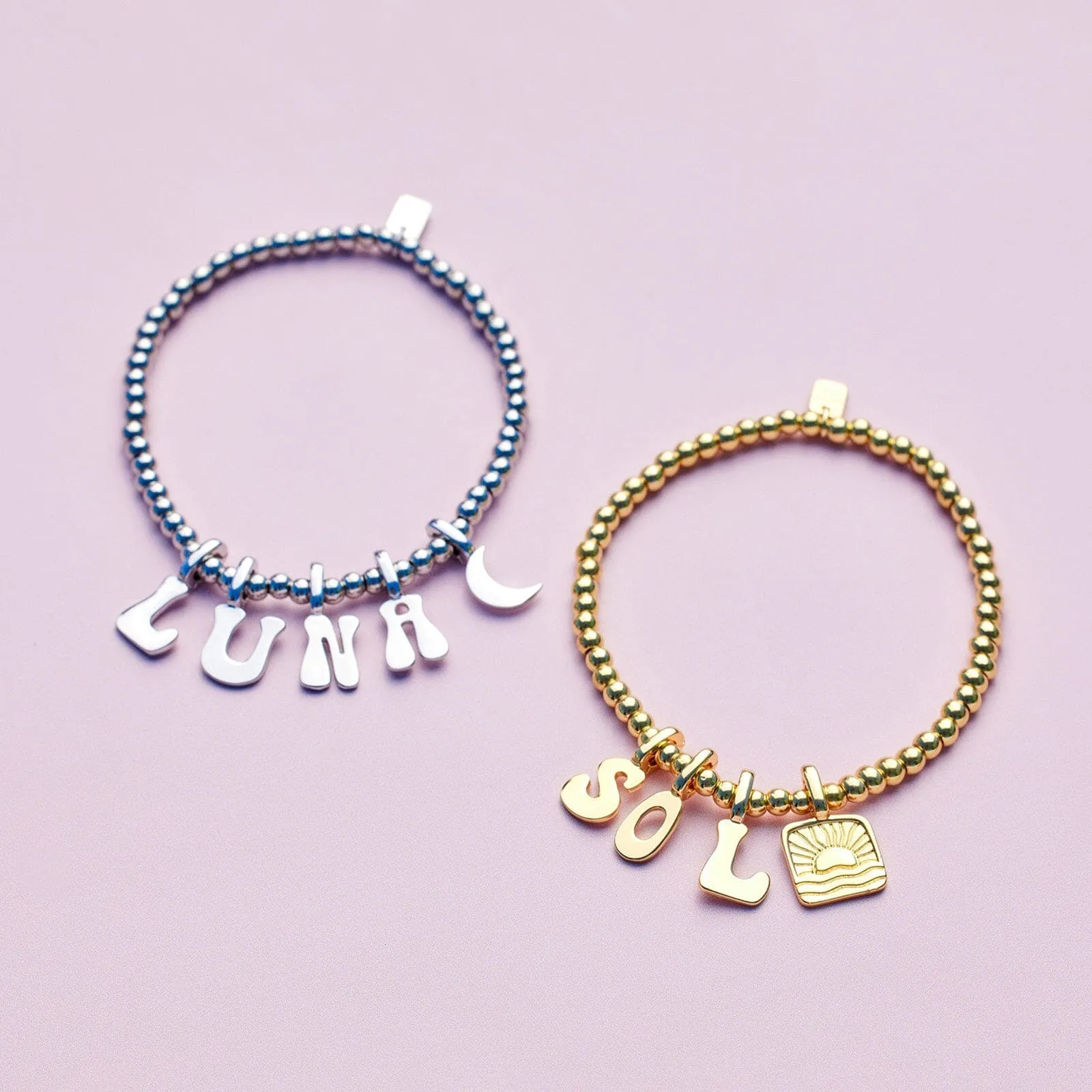 Harper Round Bead Stretch Bracelet sold by Pura Vida product image thumbnail 4