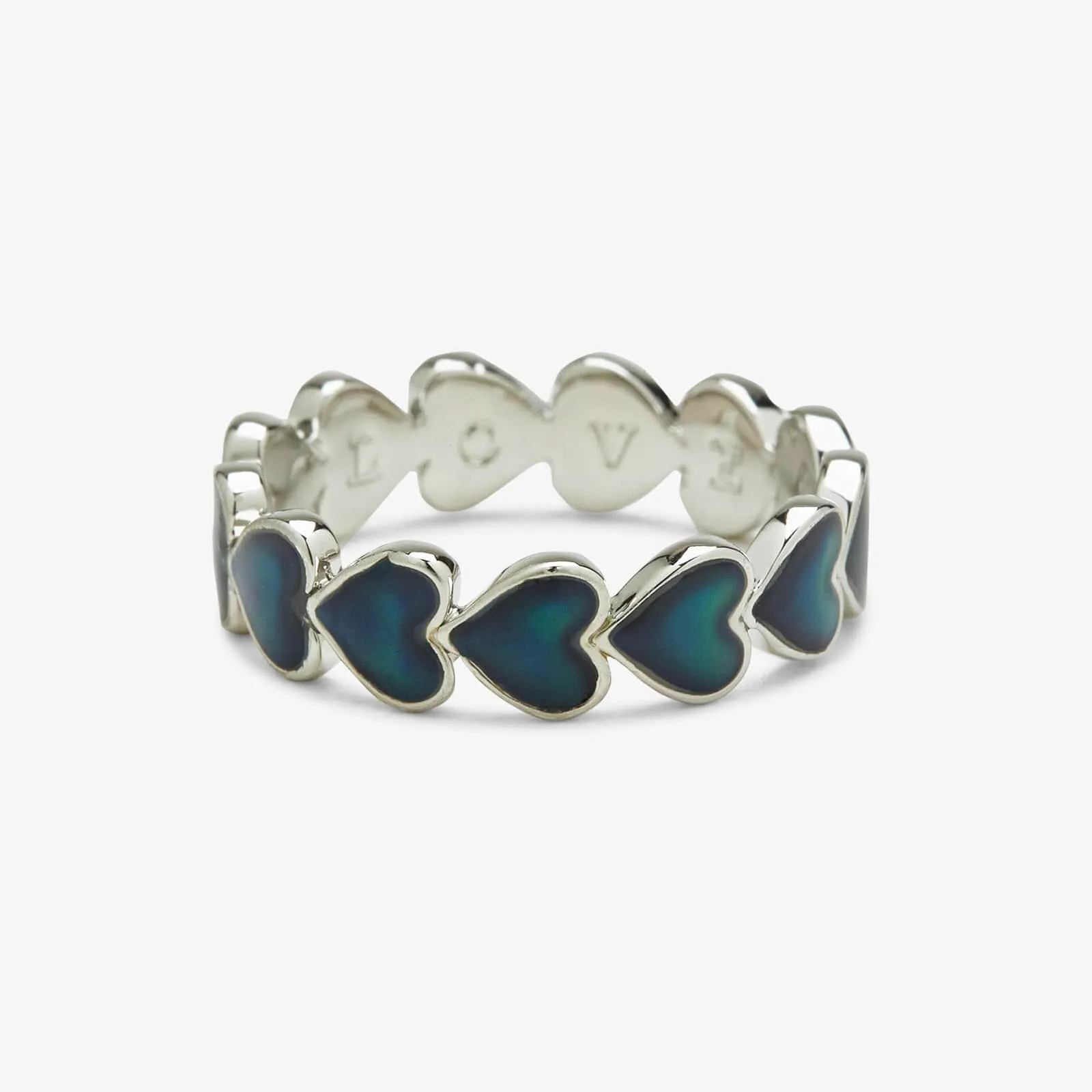 Mood Love Hearts Band Ring sold by Pura Vida