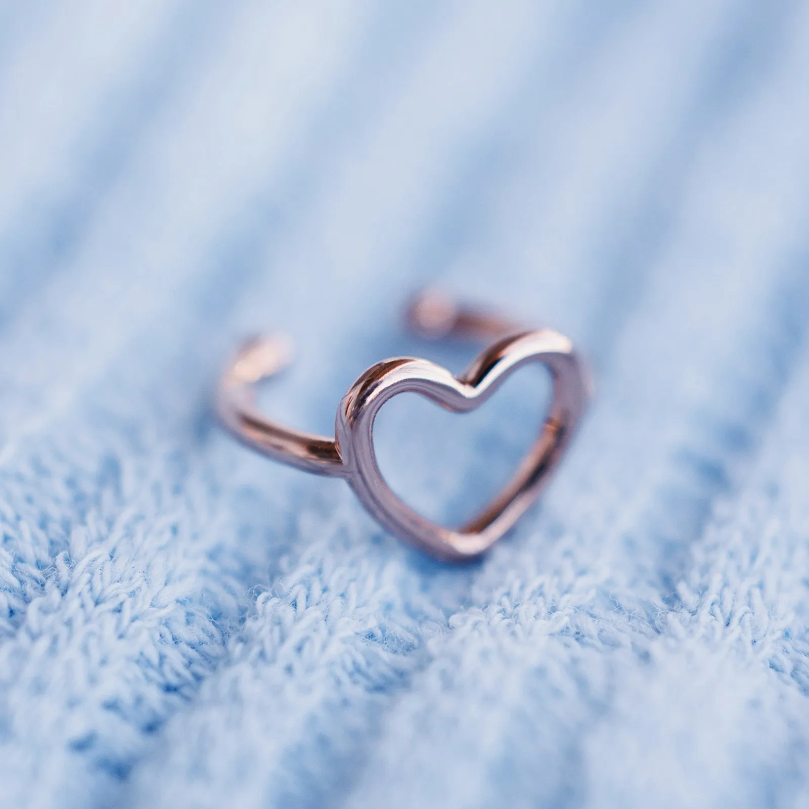 Open Heart Ear Cuff sold by Pura Vida product image thumbnail 4