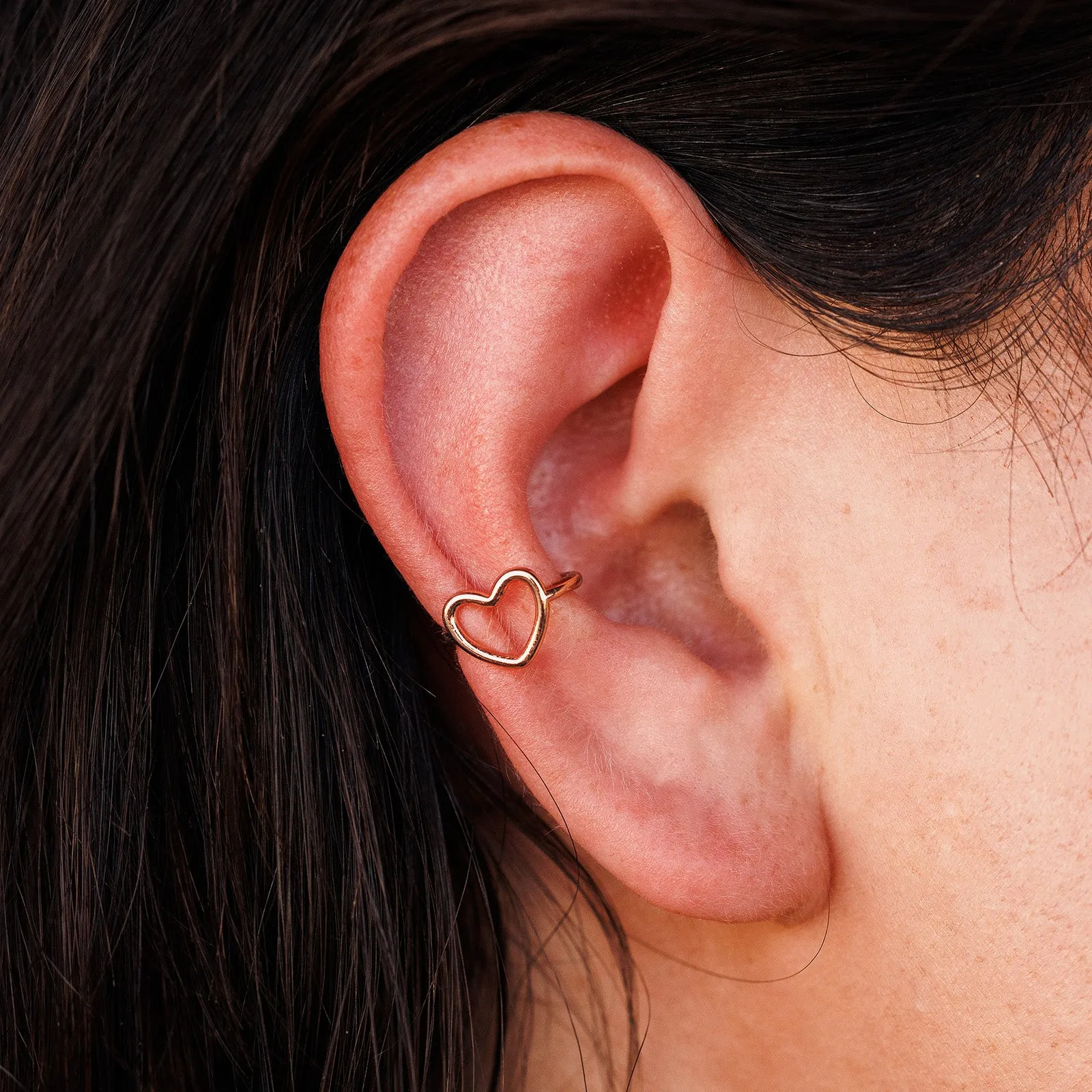 Open Heart Ear Cuff sold by Pura Vida product image thumbnail 2