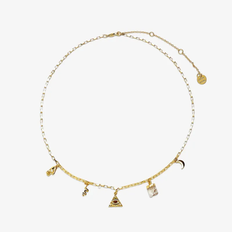 Mystics Mixed Charms Choker sold by Pura Vida