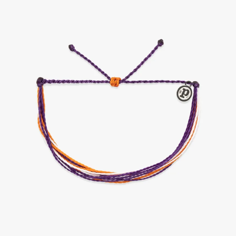 Orange, Purple & White Bracelet sold by Pura Vida